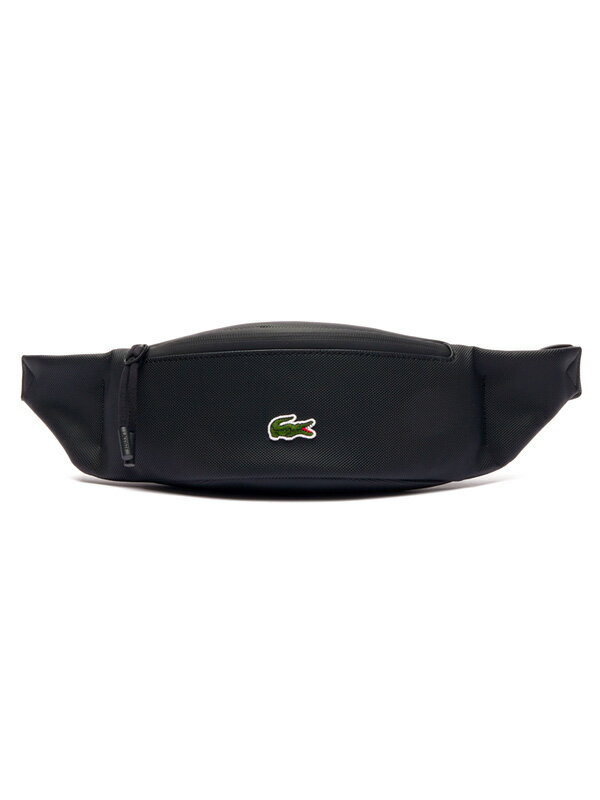 LACOSTE レザーウエストバッグ ラコステ LACOSTE SOFT MATEフルグレインレザーウエストバッグ
