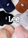 LEE リー キャップ レディース メンズ ユニセックス ブランド かわいい 帽子 キャップ LEE LOW CAP POY SUEDE ローキャップ スエード ベースボールキャップ ロゴ ピスネーム ペア リンクコーデ 2019 秋 冬 LEE-CAP-S 100-176315 母の日 ギフト プレゼント