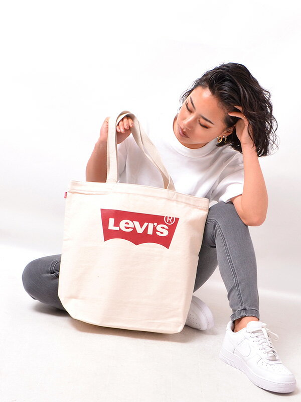 【ゆうメール便送料無料】LEVI’S LEVIS リーバイス バッグ トートバッグ キャンバス 大きめ 布 ブランド レディース メンズ ユニセックス エコバッグ サブバッグ バッグインバッグ 手持ちバッグ 肩掛け おしゃれ かわいい 381260027 夏休み ギフト プレゼント ラッピング