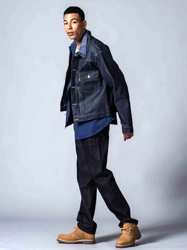 LEVI'S VINTAGE CLOTHING リーバイスヴィンテージクロージング LEVIS リーバイス 501 デニム ジーンズ メンズ LVC リジット 501XX 1955年モデル 復刻 501 BIGE 赤耳 ストレート ボタンフライ 未洗い リジット セルビッチ 501550055