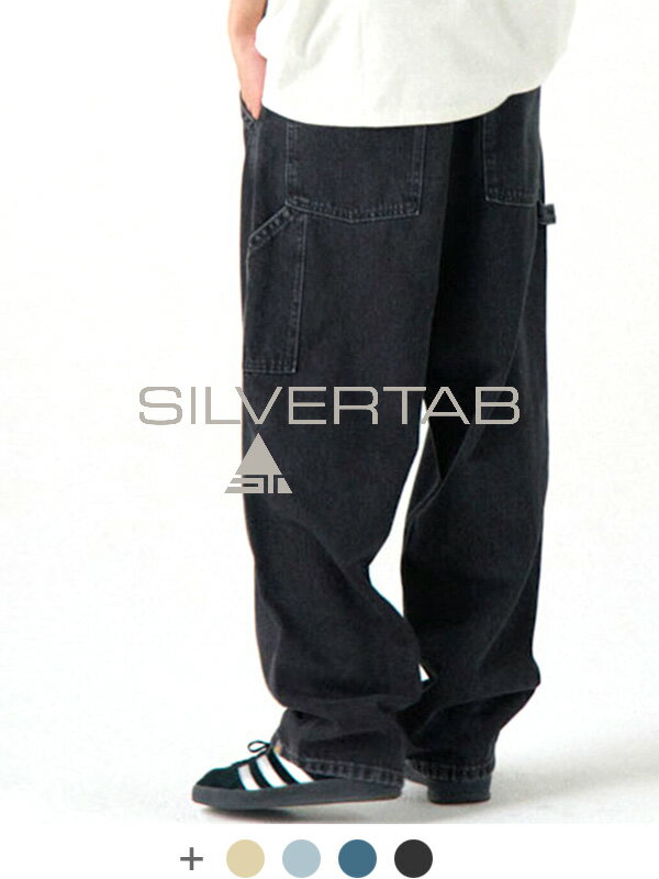 LEVIS SILVER TAB ꡼Х С ǥ˥   ǥ Хڥ󥿡 磻ɥѥ ä 롼 ڥ󥿡 BAGGY 롼ѥ 롼 磻ɥ륨å LEVI'S A7489-0000-0001-0002-0005  ե ץ쥼