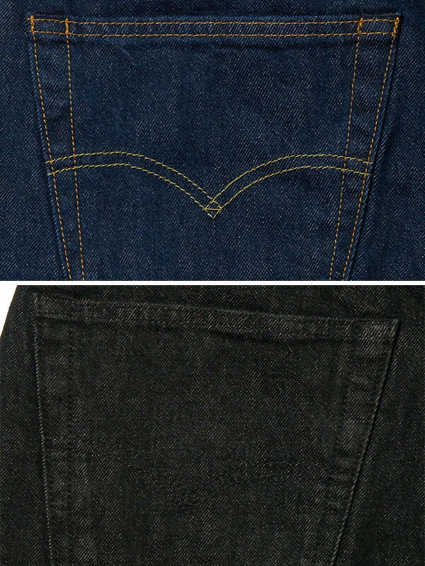 LEVIS リーバイス 501 赤耳 ORIGINAL L32 リンス インディゴ ブラック