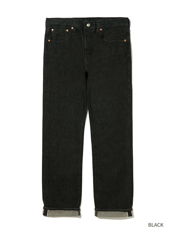 LEVIS リーバイス 501 赤耳 ORIGINAL L32 リンス インディゴ ブラック