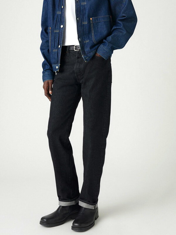 LEVIS リーバイス 501 赤耳 ORIGINAL ブラック セルビッチ ジーンズ