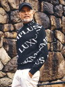 【在庫処分】LUXEAKMPLUS リュクスエイケイエムプラス ゴルフ ウェア ゴルフ ブランド 総柄ロゴモックネックニット モックネック ニット 総柄 モック...