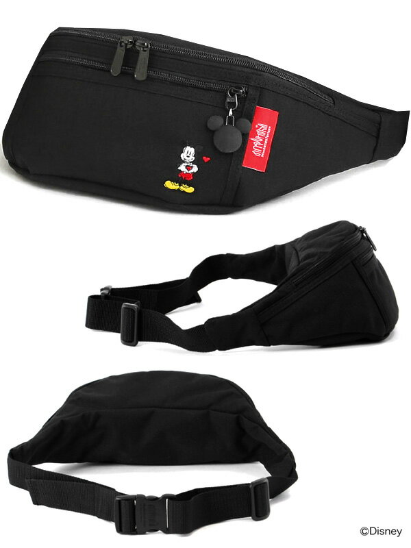 Manhattan Portage マンハッタンポーテージ ミッキー ディズニー ショルダーバッグ バッグ レディース メンズ ユニセックス ブランド 斜め掛け 大人 かわいい ウエストバッグ Mickey Mouse 22 Mickey Mouse Collection ミッキーマウス コレクション Mp1101 Mic22