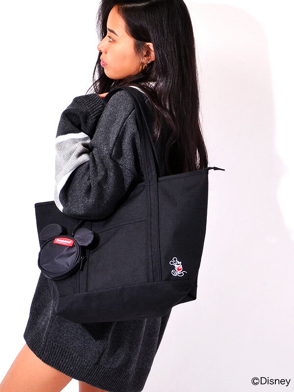 ggoosyn マンハッタンポーテージ BEAMS ディズニーバッグ 大 Manhattan Portage マンハッタンポーテージ トートバッグ
