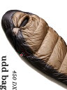 NANGA ナンガ シュラフ 寝袋 保管袋付き UDD BAG 450DX 撥水加工 ダウン マミー型 キャンプ 登山 アウトドア 車中泊 ソロキャンプ キャン...