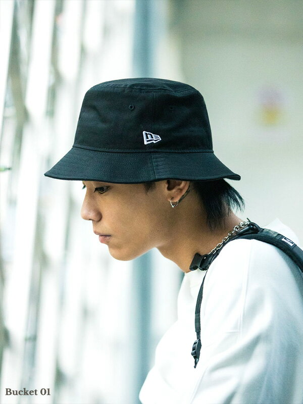 NEW ERA ニューエラ バケットハット bucket-01 NEW ERA HAT バケハ メンズ レディース 帽子 おしゃれ かっこいい  かわいい シンプル ブランド ベーシック 春 夏 秋 冬 オールシーズン レジャー 釣り アウトドア レジャー 113083-8084-82-53 