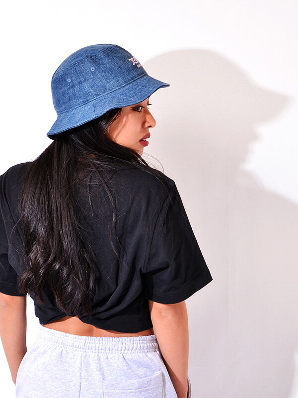 NEW ERA ニューエラ キャップ コラボ X-girl エックスガール 帽子 ハット バケットハット レディース メンズ ブランド おしゃれ かわいい ダンス ストリート スポーツ ミルズロゴ バケット01 Bucket 01 バケハ 1305617-4