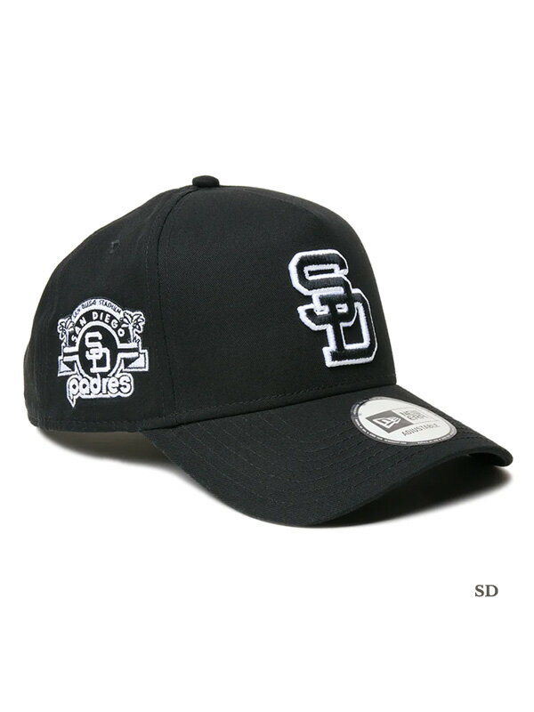 NEW ERA ニューエラ キャップ 9FORTY A-Frame MLB Black & White NEW ERA ニューエラ キャップ 9FORTY A-Frame MLB Black & White