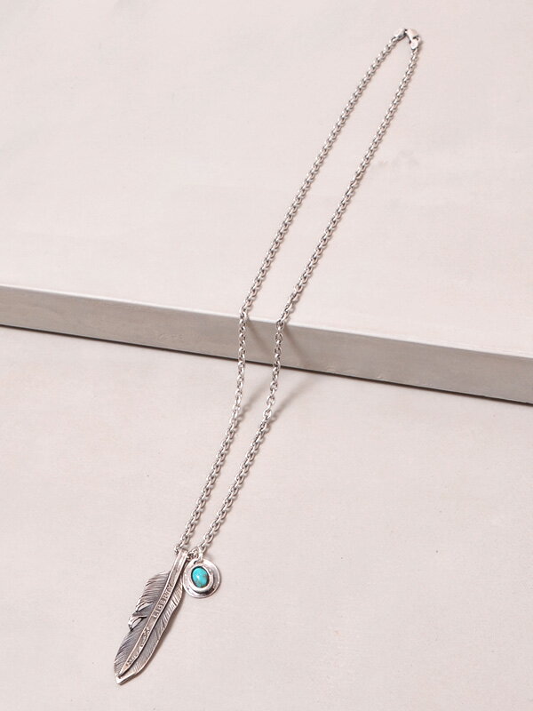 NORTH WORKS ノースワークス フェザー ネックレス メンズ NORTH WORKS ノースワークス フェザー ネックレス メンズ