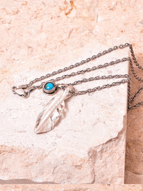 NORTH WORKS ノースワークス フェザー ネックレス メンズ NORTH WORKS ノースワークス フェザー ネックレス メンズ