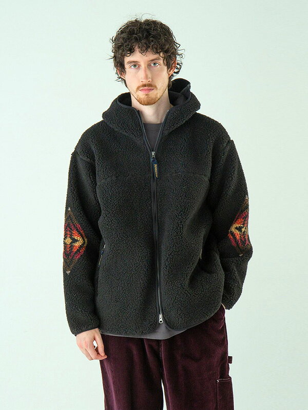 PENDLETON ペンドルトン ボア パーカー ジャガード ジップ Harding