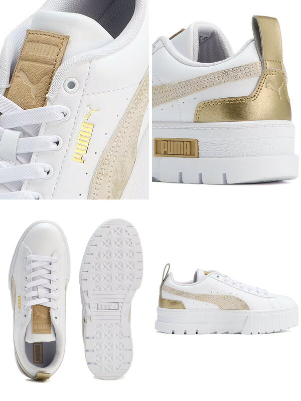 PUMA プーマ ウィメンズ メイズ グラム スニーカー レディース 白 厚底