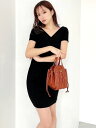 【在庫処分】RESEXXY リゼクシー ワンピース 春 夏 きれいめ 半袖 レディース フロント クロス ニット ワンピース ロング ショート マキシ ニットワ...