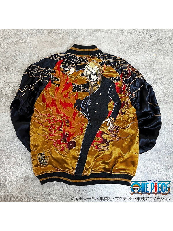 絡繰魂 × ONE PIECE ワンピース スカジャン アニメ グッズ 絡繰魂 × ONE PIECE ワンピース スカジャン アニメ グッズ