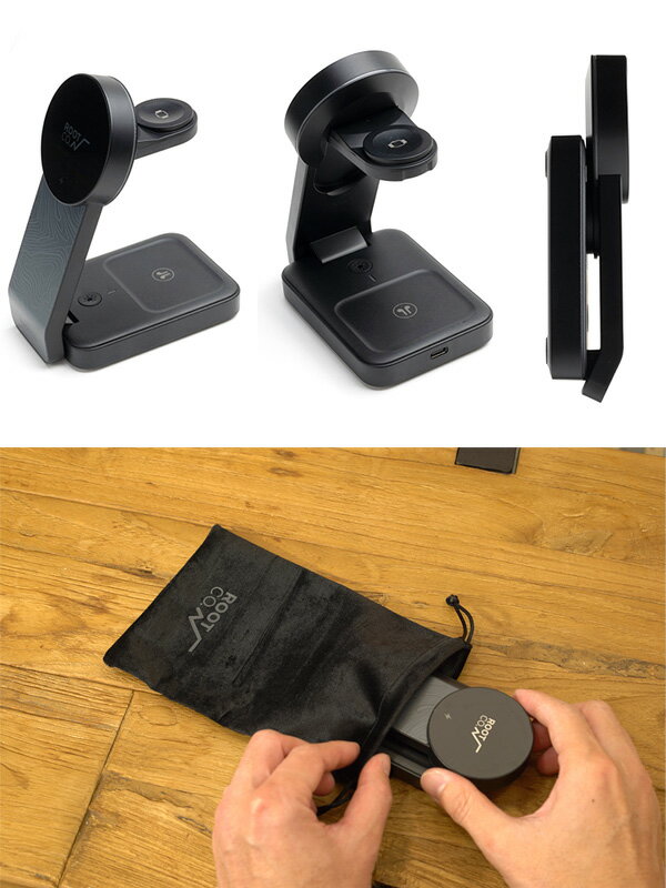 Amazon.co.jp: マグネット ワイヤレス充電器 2-in-1 magsafe充電