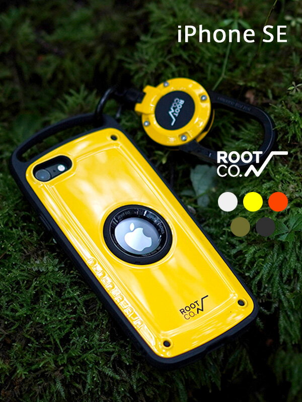 ルートコー スマホケース メンズ 【SE2/SE3】ROOT CO ルートコー スマホケース iphonese ケース おしゃれ 第2世代 アイフォン GRAVITY Shock Resist Case Pro SE2 SE3 アウトドア キャンプ 登山 ミリタリー ハード SHOCK-RESIST 米軍 MIL規格取得 衝撃 GSP-4363 父の日 ギフト プレゼント