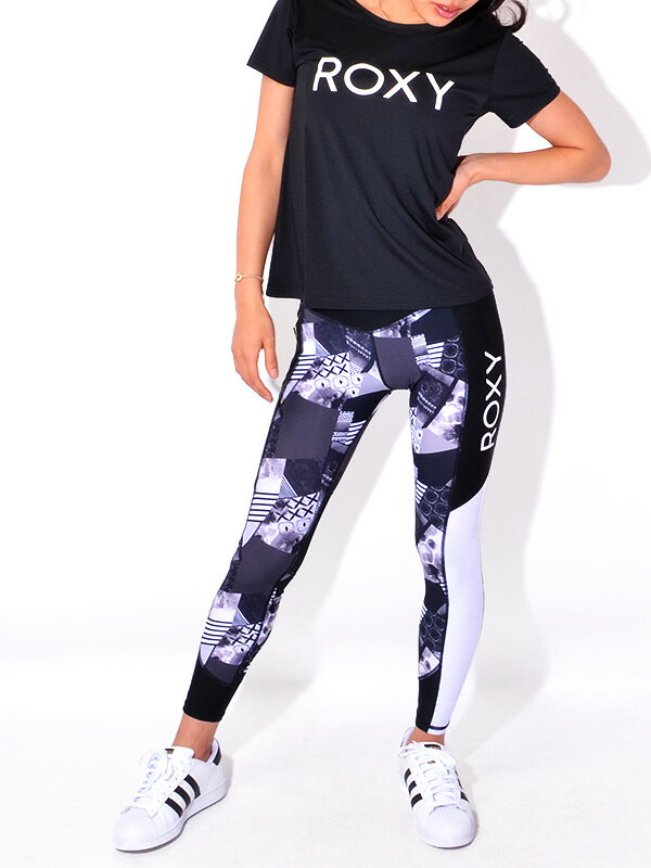 ROXY ロキシー レギンス レディース 10分丈 夏用 UVカット 速乾 ROXY ロキシー レギンス レディース 10分丈 夏用 UVカット 速乾