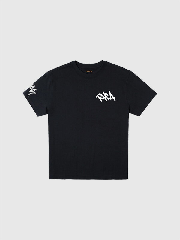 RVCA ルーカ Tシャツ メンズ レディース 半袖 おしゃれ ブランド 大きいサイズ 大きい ゆったり ビッグシルエット 綿100％ カジュアル スポーツ ダンス PENNANTAN TEE VA ルカ ペナント サーフ オーバーサイズ BE041-227 母の日 ギフト プレゼント