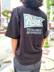 RVCA ルーカ Tシャツ メンズ レディース 半袖 おしゃれ ブランド 大きいサイズ 大きい ゆったり ビッグシルエット 綿100％ カジュアル スポーツ ダンス PENNANTAN TEE VA ルカ ペナント サーフ オーバーサイズ BE041-227 母の日 ギフト プレゼント