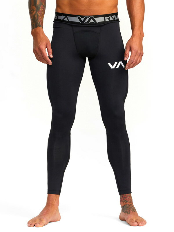 楽天RODEO BROS ／ ロデオブロスRVCA ルーカ パンツ メンズ レディース ラッシュガード レギンス 10分丈 COMPRESSION PANT ルカ スポーツ ラッシュガード サーフィン 海 川 マリンスポーツ フィットネス ジム トレーニング トレーニングウェア 4wayストレッチ 吸汗性 BD042-707 父の日 ギフト プレゼント