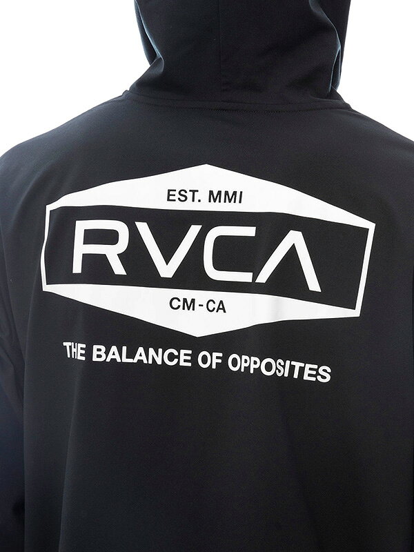RVCA ルーカ ラッシュガード レディース 水陸両用 メンズ 長袖 ジップ