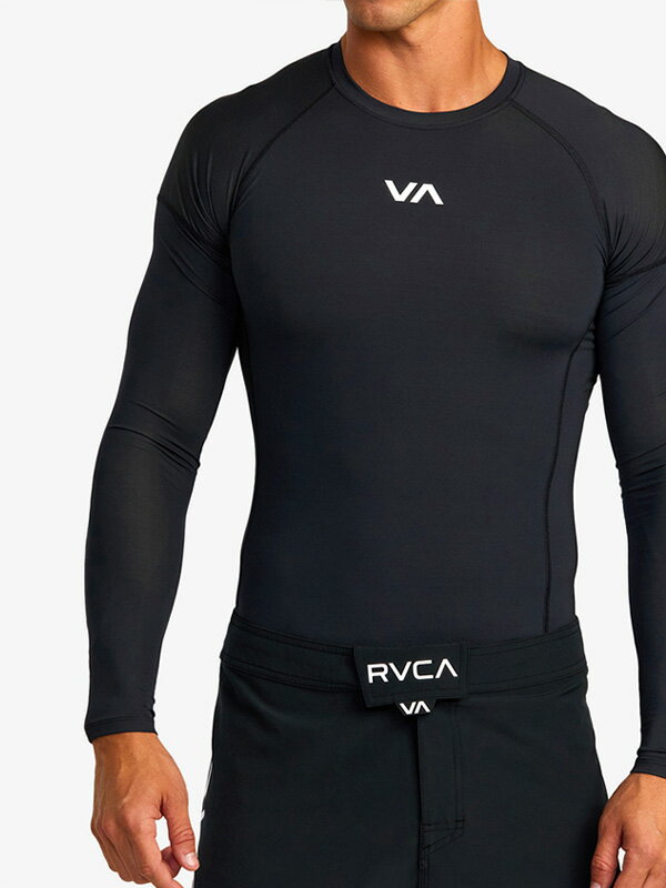 楽天RODEO BROS ／ ロデオブロスRVCA ルーカ Tシャツ ラッシュガード メンズ レディース 長袖 ロンT RVCA RASHGUARD ルカ ラッシュガード サーフィン 海 川 マリンスポーツ BBQ フィットネス ジム トレーニング ウェア 日焼け防止 BD041-809 父の日 ギフト プレゼント