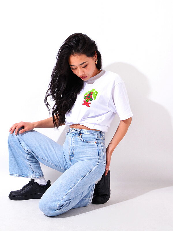 ルーカ　Tシャツ キノコ　RVCA 古着