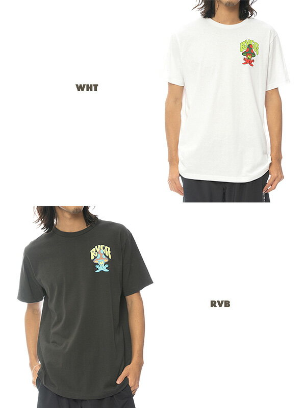 Tシャツ(半袖/袖なし) RVCA T-shirt RVCA（ルーカ） Tシャツ 半袖 メンズ アイアン オン ( RVCA Iron On S