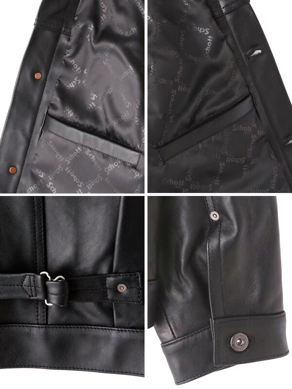 Schott ショット レザー ジャケット メンズ レディース おしゃれ Schott ショット レザー ジャケット メンズ レディース おしゃれ