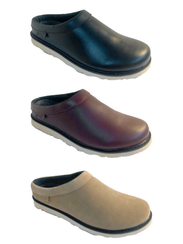 Schott ショット レザー クロッグ シューズ 牛革 シンプル おしゃれ