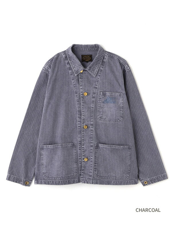 Schott ショット ジャケット カバーオール ヘリンボーン ワーク 綿 100