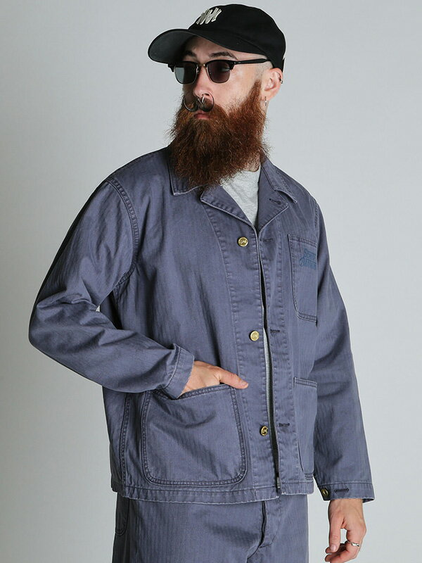 Schott ショット ジャケット カバーオール ヘリンボーン ワーク 綿 100