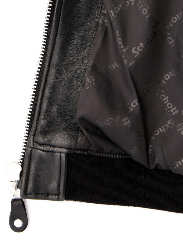 Schott ショット レザー ジャケット MA-1 バワリー 羊革 ラム LEATHER