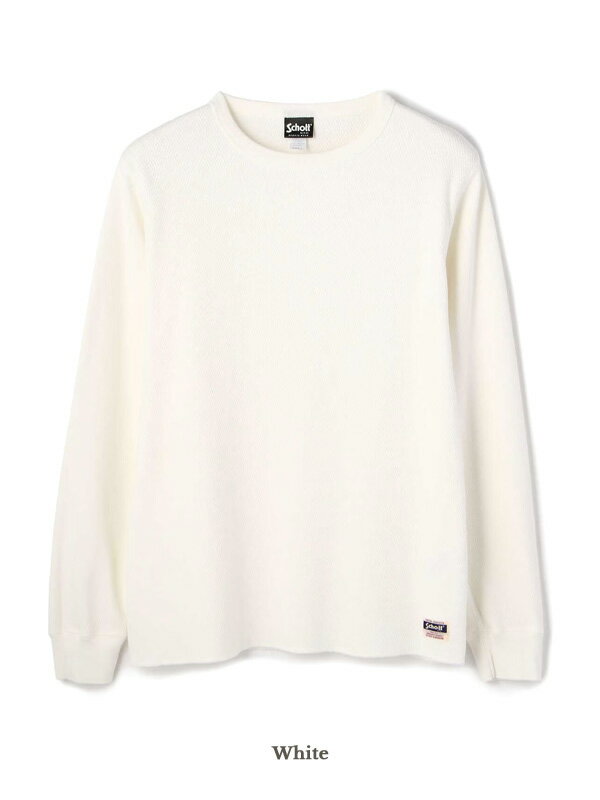 Schott ショット Tシャツ メンズ レディース 長袖 ブランド 無地
