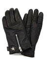 Schott ショット 手袋 メンズ スマートフォン対応 レザー 手袋 冬 裏ボア 機能素材 WINTER ZIP GLOVE ウィンター ジップ グローブ ワンスター ジップ サイトス ルネス 防水 防風 吸保湿効果 バイク おしゃれ 防寒 革 牛革 3119058 7823170014 母の日 ギフト プレゼント