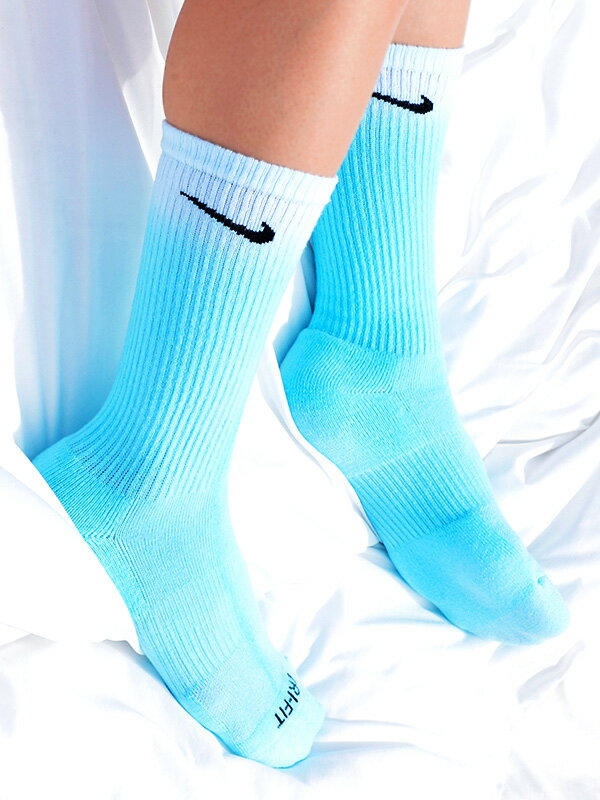 Sock Sammy Jo ソックサミ ジョー ソックス レディース メンズ おしゃれ かわいい ブランド 靴下 ユニセックス Nike ナイキ Dusk To Dawn Crew Socks グラデーション 染め ダンス ストリート スケーター スポーツ アクセント Ssj7781