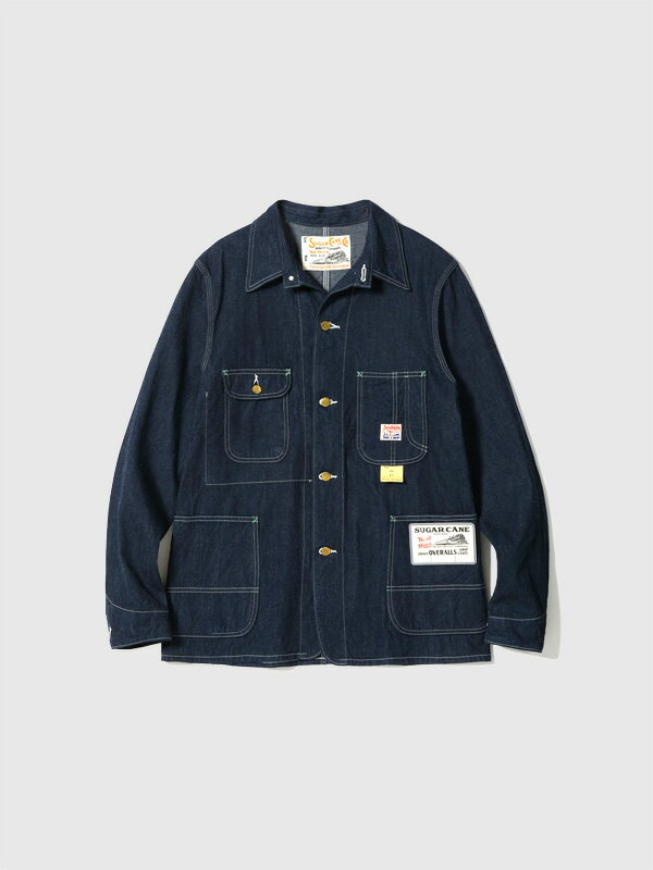 SUGAR CANE シュガーケーン ジャケット メンズ レディース おしゃれ シンプル 11oz. BLUE DENIM WORK COAT 11オンス ブル...