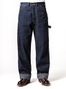 SUGAR CANE シュガーケーン ワークパンツ メンズ レディース デニム パンツ シンプル おしゃれ かっこいい ボタンフライ 11oz. BLUE DENIM WORK PANTS ブルーデニム ドーナツボタン ユニオンチケット 日本製 東洋エンタープライズ SC41822 新学期 ギフト プレゼント