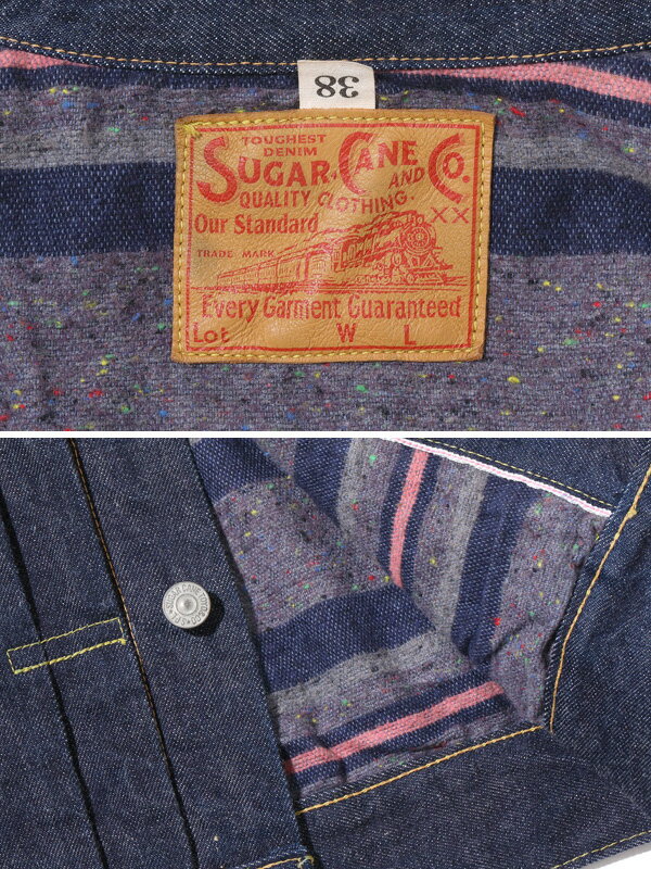 SUGAR CANE シュガーケーン デニム ジャケット メンズ SUGAR CANE シュガーケーン デニム ジャケット メンズ