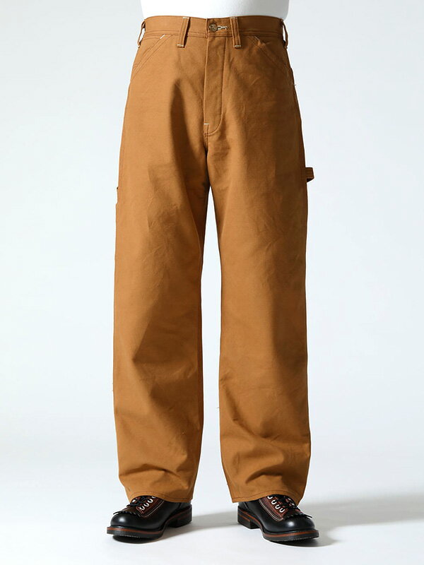 SUGAR CANE シュガーケーン ワークパンツ メンズ レディース おしゃれ かっこいい ゆったり 13oz. BROWN DUCK WORK PANTS 13オンス ブラウンダック ワークパンツ ペインターパンツ ハンマーループ サイドポケット 経年変化 日本製 東洋エンタープライズ SC42497 SUGAR CANE シュガーケーン ワークパンツ メンズ レディース おしゃれ かっこいい ゆったり 13oz. BROWN DUCK WORK PANTS 13オンス ブラウンダック ワークパンツ ペインターパンツ ハンマーループ サイドポケット 経年変化 日本製 東洋エンタープライズ SC42497