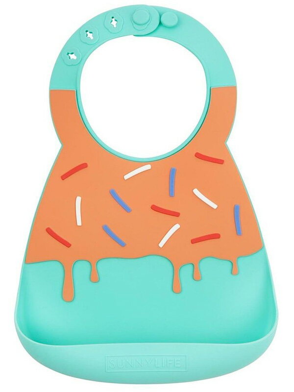 SUNNYLIFE ˡ饤 ꥳӥ ѥץ ֤ ٥ӡ å λ ˤλ SILICONE BIB ICE...