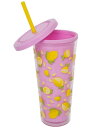 SUNNYLIFE サニーライフ タンブラー おしゃれ ふた付き 蓋付き カップ コップ ボトル マイボトル プラスチック TUMBLER LEMON レモン 650ml ピクニック アウトドア 夏フェス 山 海水浴 プールグッズ ナイトプール S8ETUMLE 母の日 ギフト プレゼント