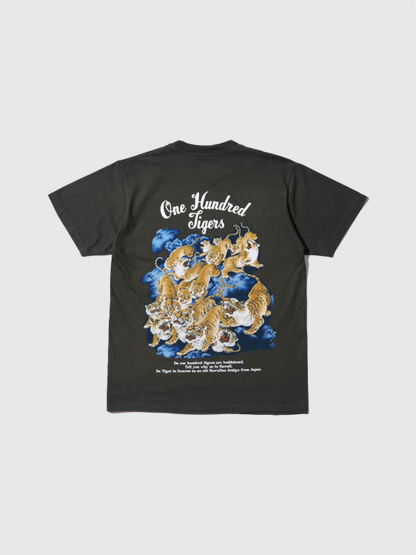 SUN SURF サンサーフ Tシャツ 半袖 百虎 ONE HUNDRED TIGERS Tシャツ メンズ レディース ユニセックス おしゃれ かっこいい 丸胴仕様 アメリカ製 トップス 人気 再販 東洋 東洋エンタープライズ SS79162 父の日 ギフト プレゼント