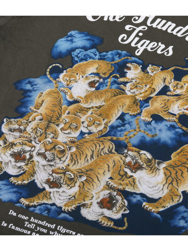 SUN SURF サンサーフ Tシャツ 半袖 百虎 ONE HUNDRED TIGERS T SUN SURF サンサーフ Tシャツ 半袖 百虎 ONE HUNDRED TIGERS T