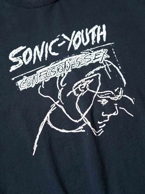 THRIFTY LOOK スリフティー ルック Tシャツ 半袖 綿 100% Sonic Youth