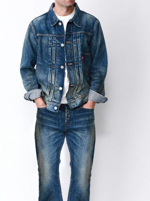 TMT デニム ジャケット メンズ 大戦モデル 1st HQ DENIM TRUCKER TMT デニム ジャケット メンズ 大戦モデル 1st HQ DENIM TRUCKER