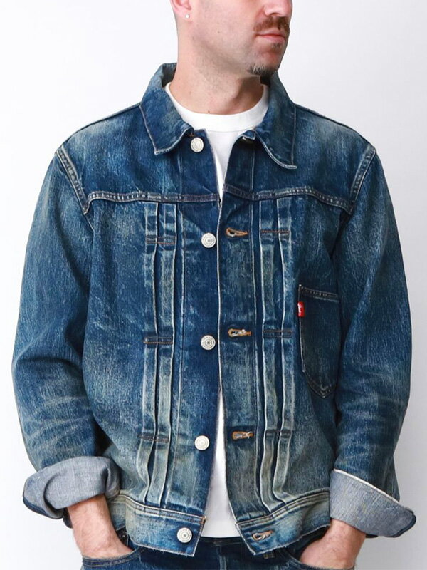 TMT デニム ジャケット メンズ 大戦モデル 1st HQ DENIM TRUCKER TMT デニム ジャケット メンズ 大戦モデル 1st HQ DENIM TRUCKER